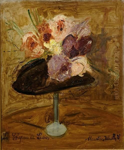 Le Chapeau De Lucie by Maurice Utrillo