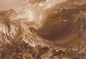 Ben Arthur, from the Liber Studiorum, engraved by Thomas Lupton, 1819 by Joseph Mallord William Turner