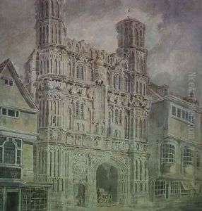 Christchurch Gate, Canterbury, c.1792-93 Christchurch Gate, Canterbury, c.1792-93