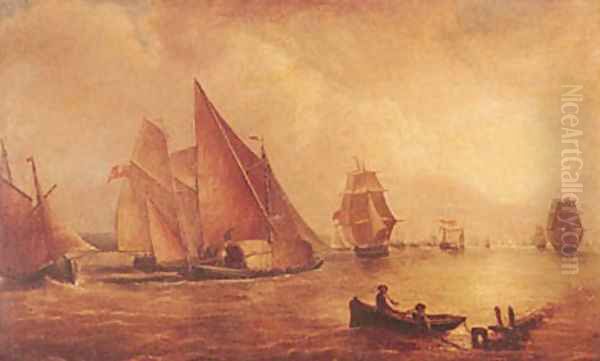 Estuary of the Thames and the Medway - view 1