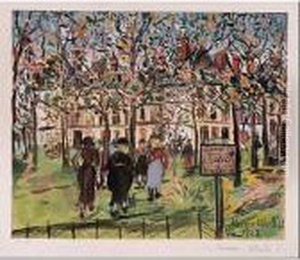 Vendre A Terrains by Maurice Utrillo