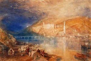 Heidelberg: Sunset, c.1840-42 by Joseph Mallord William Turner
