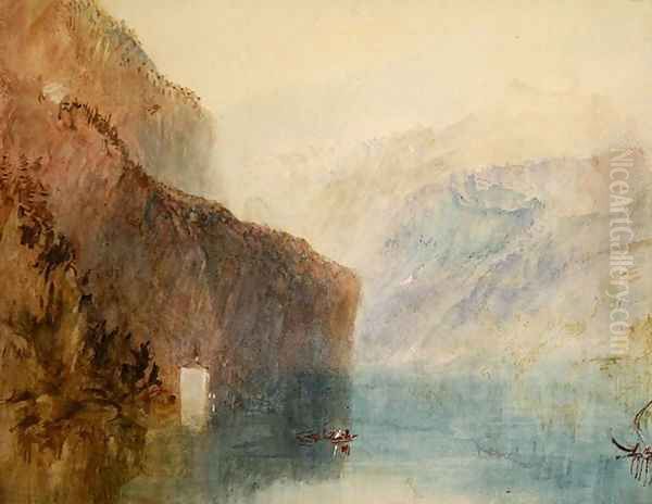 Tells Chapel, Lake Lucerne, c.1841 - view 1