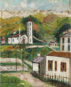 Paysage Corse by Maurice Utrillo