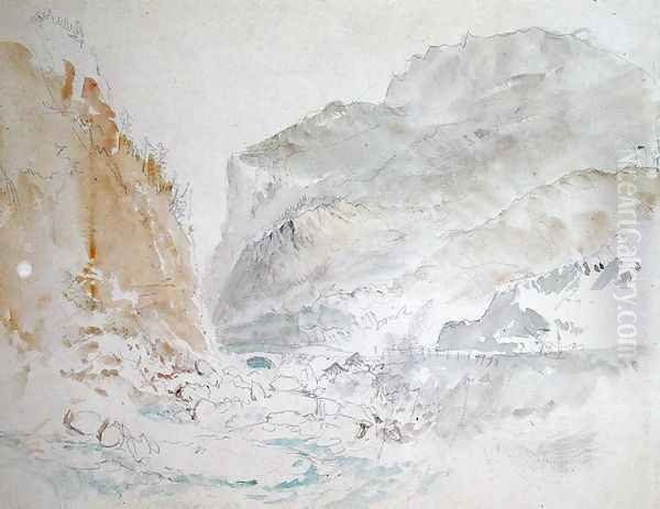 Blue Stream, St. Gothard - view 1