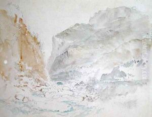 Blue Stream, St. Gothard by Joseph Mallord William Turner