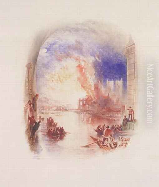 The Burning of the Houses of Parliament 2 - view 1