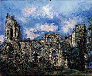 Les Ruines Du Chateau De Chalus(haute