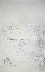 Falls of the Clyde, c.1801 by Joseph Mallord William Turner