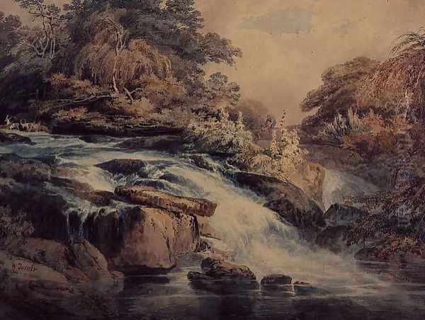 Cascade at Hampton Court, 1795 - view 1