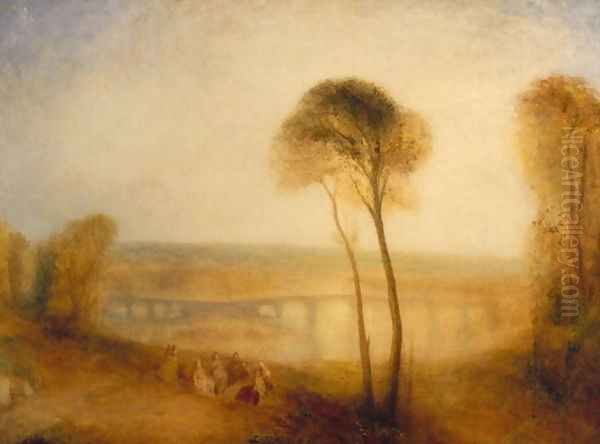 Landscape with Walton Bridges, c.1845 - view 1