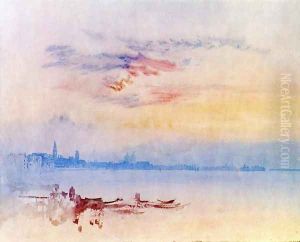 Venice, Looking East from the Guidecca: Sunrise by Joseph Mallord William Turner