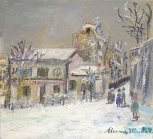 Le Lapin Agile Sous La Neige Le Lapin Agile Sous La Neige