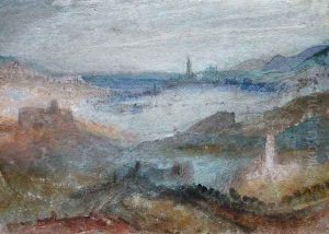 Extensive View of a Lake by Joseph Mallord William Turner