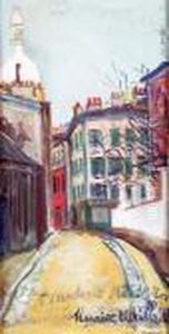 Rue Norvins A Montmartre, Vers 1930 Rue Norvins A Montmartre, Vers 1930