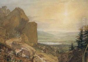 Valley of the Wharfe with Otley in the Distance by Joseph Mallord William Turner