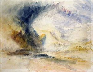 Mount St Gothar by Joseph Mallord William Turner