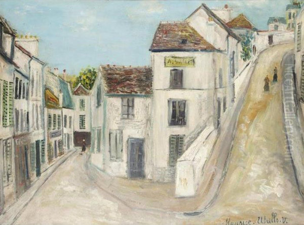Pontoise, Rue De L'eperon Et Rue De La Coutellerie - view 1