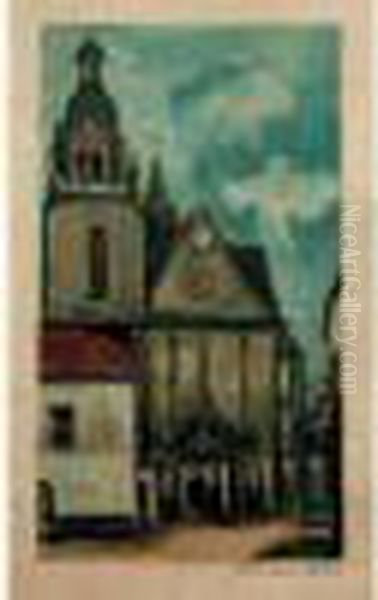 L'eglise De Limour. 1922 - view 1