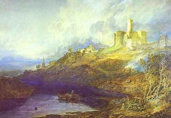 Warkworth Castle, Northumberlan - view 1