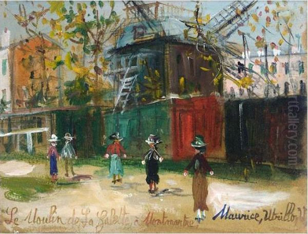 Le Moulin De La Galette A Montmartre - view 1