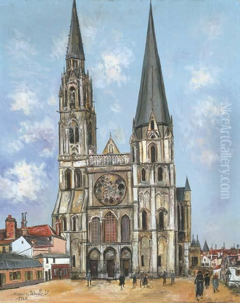 La Cathethdrale De Chartres - view 1