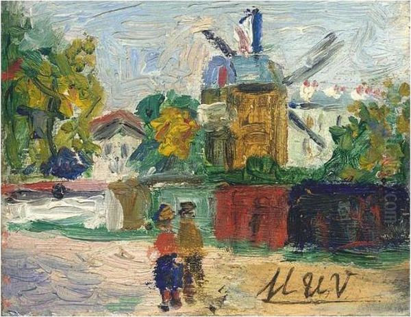 Le Moulin De La Galette A Montmartre - view 1
