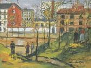 Personnages Sur Une Place Personnages Sur Une Place