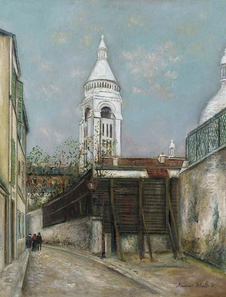 La Rue Saint-vincent Et Le Sacre-coeur - view 1