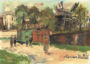 Moulin De La Gallette Et Sacre Coeur Moulin De La Gallette Et Sacre Coeur