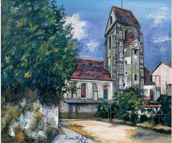 L'eglise D'igny, Seine-et-marne, 1926. - view 1