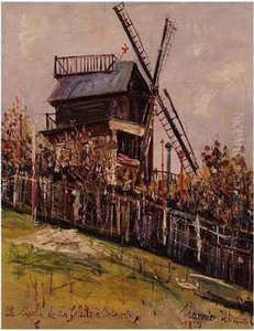 Le Moulin De La Galette A Montmartre