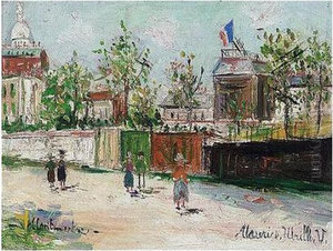 Signed And Inscribed Montmartre Signed And Inscribed Montmartre