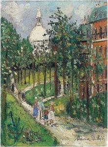 Le Sacre-coeur De Montmartre Et Le Square Saint-pierre