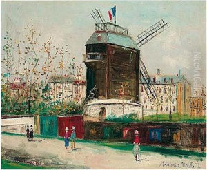 Le Moulin De La Galette A Montmartre