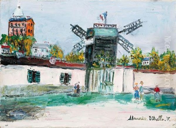 La Moulin De La Galette A Montmartre - view 1
