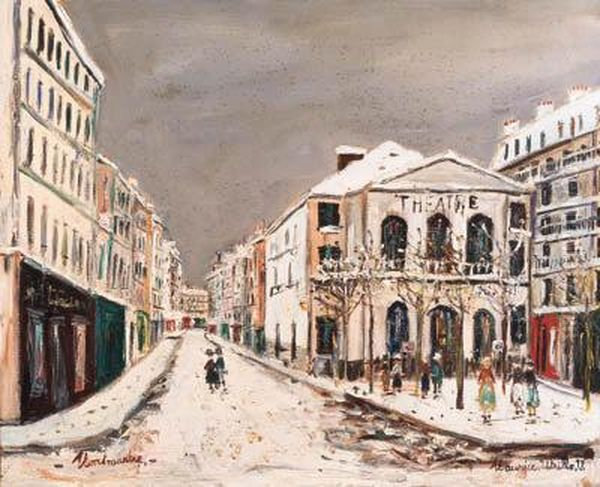 Le Thtre De L'atelier Sous La Neige - view 1