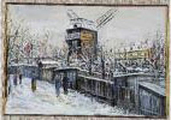 Montmartre, Le Moulin De La Galette - view 1