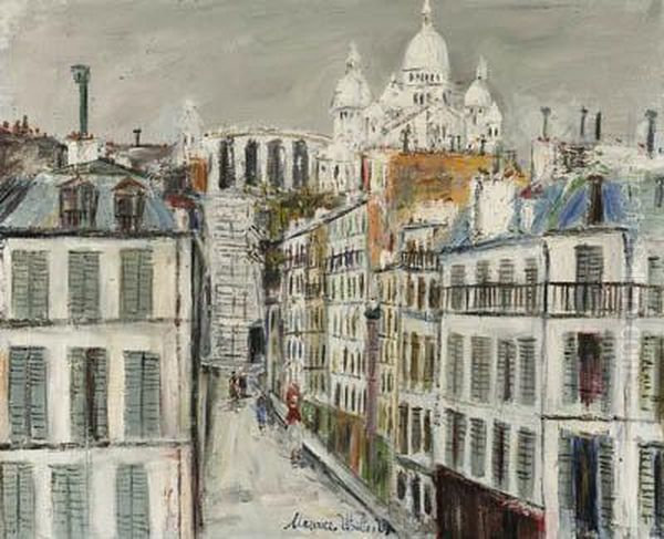 Rue Chappe Montmartre - view 1