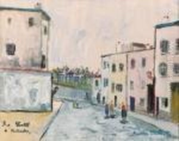 Rue Cortt Montmartre - view 1