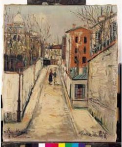 Rue Norvins A Montmartre Rue Norvins A Montmartre