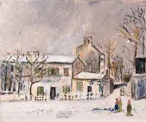 Le Lapin Agile Sous La Neige Le Lapin Agile Sous La Neige