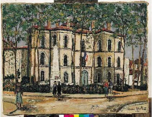 La Place De Cosne, Nievre, 1925.