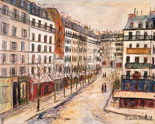 Rue Custine Montmartre - view 1