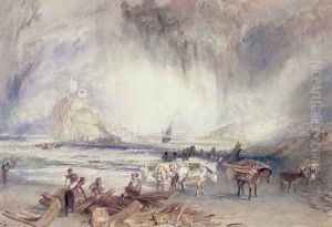 St. Michaels Mount by Joseph Mallord William Turner