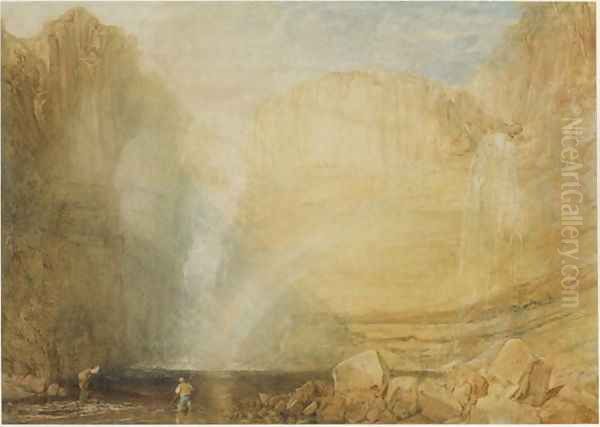 High Force, Fall of the Trees, Yorkshire, 1816 - view 1
