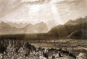 Chain of Alps from Grenoble to Chamberi, from the Liber Studiorum, engraved by William Say, 1812 by Joseph Mallord William Turner