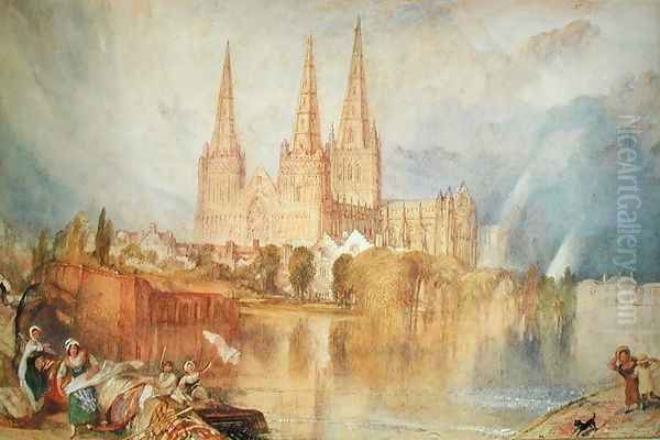 Lichfield, c.1830-35 - view 1