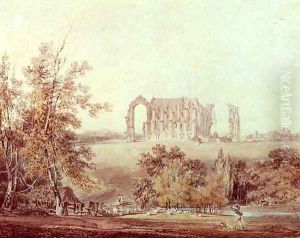 Malmesbury Abbey by Joseph Mallord William Turner