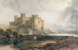 Conway Castle 3 by Joseph Mallord William Turner